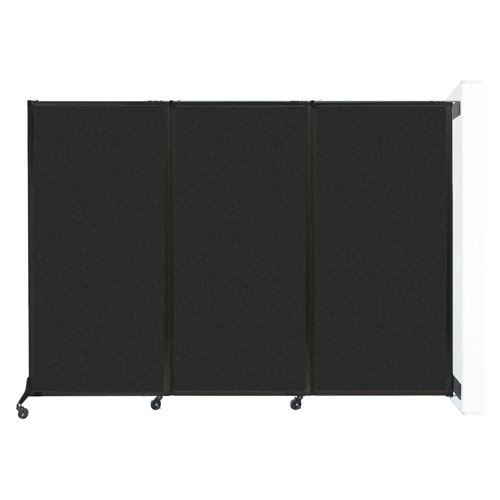 Versare 8'4" Wide WallMounted Quickwall Soundsorb Folding Partition